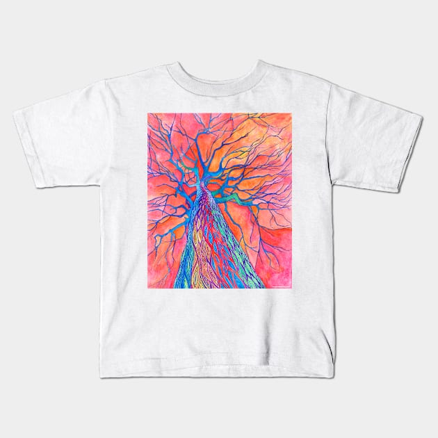 Tree of TRAD Kids T-Shirt by ARTofDiNo